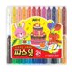 thumbnail image 1 of Set de crayones AMOS Silky Art de 24 colores, premium, no tóxicos, 1 of 4