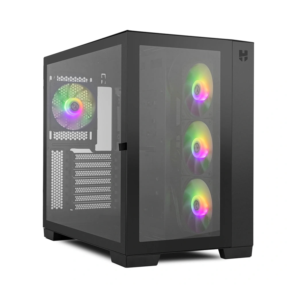 Gabinete Nox Hummer Astra Mid Tower, Color Negro