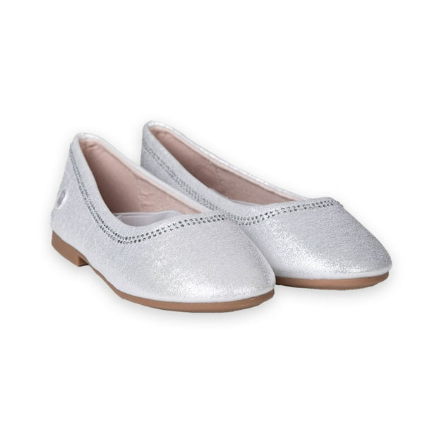 Ballerina Niña Plateado Pillin