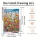 thumbnail image 5 of Kit de pintura Diamond Art BYGFHLYW Sea of Flowers 5D 30x40 cm, 5 of 8