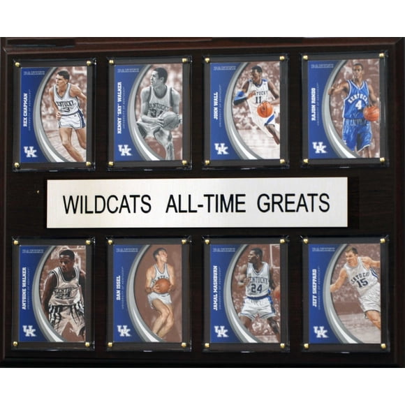 Placa C&I Collectables NCAA Kentucky Wildcats All-Time Greats
