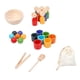 thumbnail image 4 of Bolas En Tazas Montessori Toy Fine Motor Juego De Mesa Matching And Counting Toy 7 Colores, 4 of 4