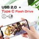 thumbnail image 3 of Disco U de 128 G, computadora móvil de doble uso, 64 G, USB rotatorio de alta velocidad TIPO-C64G, USB para automóvil para teléfonos inteligentes Android, computadoras, MacBook, tabletas, PC, 3 of 8