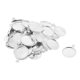 thumbnail image 1 of Bandejas De Ajuste De Base Cabujón En Blanco Colgante Fabricación De Joyas De Bricolaje Plata Blanco, 1 of 5