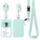 thumbnail image 1 of Porta credencial happyhbt 46 cm con cordón verde desmontable, 1 of 9