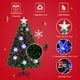 thumbnail image 3 of Árbol de Navidad GOFLAME de fibra óptica preiluminado de 1,2 m con luces LED, 3 of 3