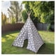 thumbnail image 3 of Carpa Tipi Niños Infantil 160 Cm Estrellas Gris Decoración, 3 of 8