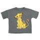 thumbnail image 1 of Polera Manga Corta Niña Rey Leon Hello Gris Disney, 1 of 4