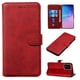 thumbnail image 2 of Funda Billetera para Samsung Galaxy S20 Ultra con Porta Tarjetas y Soporte Ajustable Rojo, 2 of 6