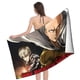 thumbnail image 4 of One-Punch Man Toalla de playa de secado rápido con diseño temático, regalo para mujeres y niñas, ideal para cumpleaños, fans, amantes de la música, uso en la playa o al aire libre, 78 × 150 cm, 4 of 6