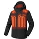 thumbnail image 1 of Chaqueta térmica Venustas para hombre a prueba de viento con batería de 7,4 V (XL), 1 of 6