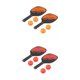 thumbnail image 1 of Juego De 2 Paletas Profesionales De Pickleball, Empu?adura Cómoda Con Bolsa, Raqueta De 8 Bolas, 1 of 4