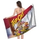 thumbnail image 4 of Don Gato Toalla de playa de secado rápido con diseño temático, regalo para mujeres y niñas, ideal para cumpleaños, fans, amantes de la música, uso en la playa o al aire libre, 78 × 180 cm, 4 of 6