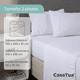 thumbnail image 3 of Sabanas casatua hotel funda almohada 2 plazas color blanco, 3 of 3