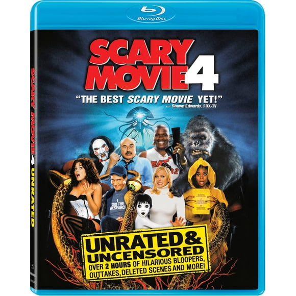 Blu-ray Lionsgate Scary Movie 4 Sin Clasificación y Sin Censura