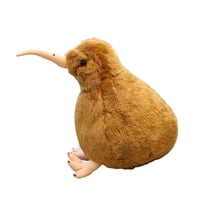 Magideal - Juguete De Peluche De Pájaro , 20 Cm Lindo Regalo Muñeco Suave Animal De Peluche Almohada Para Decoración Del Hogar Sala De Estar Dormitorio , Marrón
