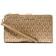 thumbnail image 1 of Billetera Michael Kors Doble Cremallera, Talla única, Camel, 1 of 3