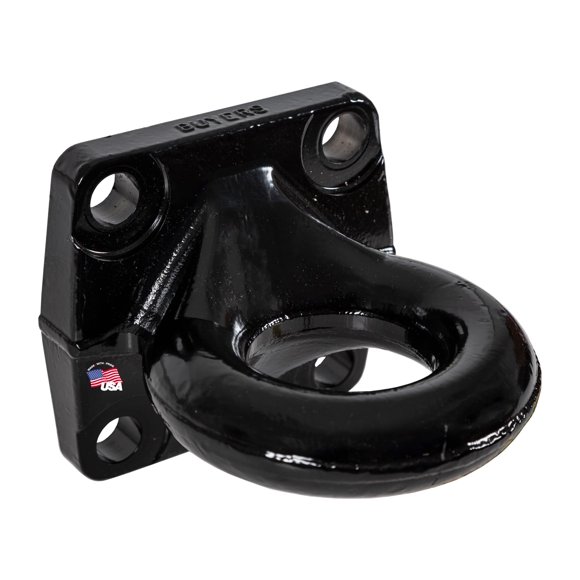 Barra de enganche Buyers Products Company 7,6 cm negra de 4 pernos