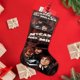 thumbnail image 4 of McCabe y la Señora Miller Tema: Calcetines de Navidad, fino lino blanco para colgar en escaleras y chimenea, decoración navideña para el hogar, regalo de Navidad.54cm×38cm, 4 of 5