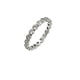 thumbnail image 1 of Anillo Pila Plata 925 Compromiso Apilable Talla 6, 1 of 3
