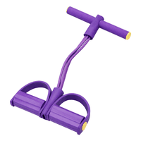 Linea Sport - Bandas De Resistencia Elástico Multifuncional Con Pedales Para Entrenamiento Funcional