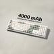 thumbnail image 3 of Teclado Keychron Q6 Max inalámbrico RGB con switches Brown blanco, 3 of 9