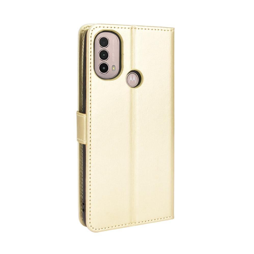 Foxdock - Funda Tipo Libro Para Motorola Moto E20/e30/e40, Cartera Todo‑en‑uno, Funda Multifuncional Con Tarjetero Y Correa De Muñeca Desmontable