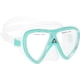 thumbnail image 1 of Máscara Cressi Ikarus de 2 lentes transparente/verde aguamarina para adultos, 1 of 4