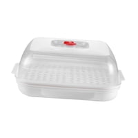 Bothyi - Vaporera Para Microondas Con Tapa Para Cocinar Sano Y Cocinar Pescado