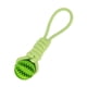 thumbnail image 4 of Pelota Para Perros Con Cuerda Juguete Interactivo Para Perros Para Alimentadores De Rompecabezas Juguete De Cuerda Para Perros Verde, 4 of 5