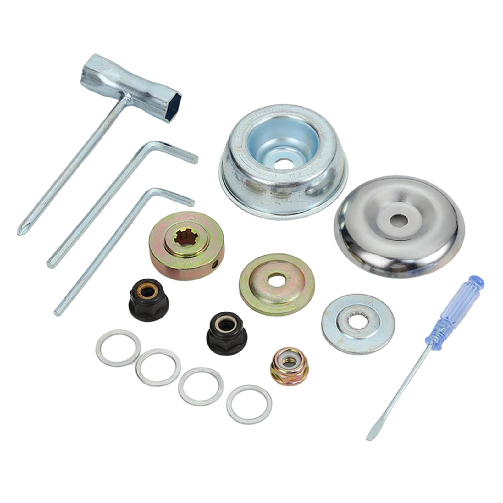 Ioensy - Kit Adaptador De Cabezal De Corte De Malas Hierbas, Mantenimiento, Cortacésped, Cuchilla Cortadora De Cepillo, 16 Uds.