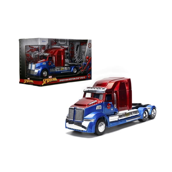 Vehículo Die-Cast Jada Spider-Man Western Star 5700 XE 1:24