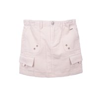 Pillin - Falda Niña Cotelé Bolsillos Cargo Arena