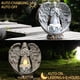 thumbnail image 3 of Estatua de jardín Yiosax, ángel con energía solar, 26 cm, 3 of 8