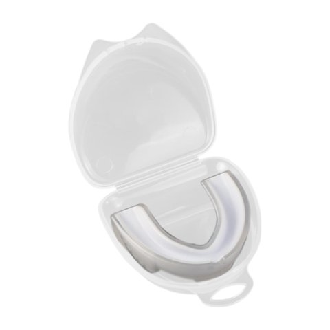 Ioensy - Sparring Protector Bucal Profesional Protector De Encías Para Taekwondo Karate Blanco