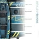 thumbnail image 2 of Kayak Inflable Profesional PVC Laminado Doble 1-2 personas 345 cm - Cautín + Mochila & Accesorios + TestDrive Laguna Aculeo, 2 of 3