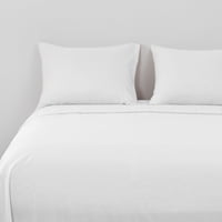 Dib - Sabanas Microfibra 2 Plazas Organic Blanco