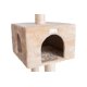 thumbnail image 4 of Árbol para gatos Gleepet GP78560321 de 145 cm, beige, con postes rascadores, 4 of 6