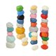 thumbnail image 3 of Equilibrio De Madera De Piedra Apilable Montessori Educativo Durante 3 A?os Hasta 36 Piezas, 3 of 5