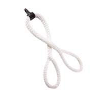 Magideal - Cable Trenzado De Nylon Del Gimnasio Del Gimnasio De La Polea Para La Máquina Del Cable De Presentación Instalando Fácilmente Accesorios Multifunciona 1 Metro Blanco