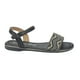 thumbnail image 1 of Sandalia Chalada Mujer Call-29 Negro Plana, 1 of 6