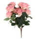 thumbnail image 1 of ramo de flores rosa francesas artificiales boda decoración floral casa rosa, 1 of 5