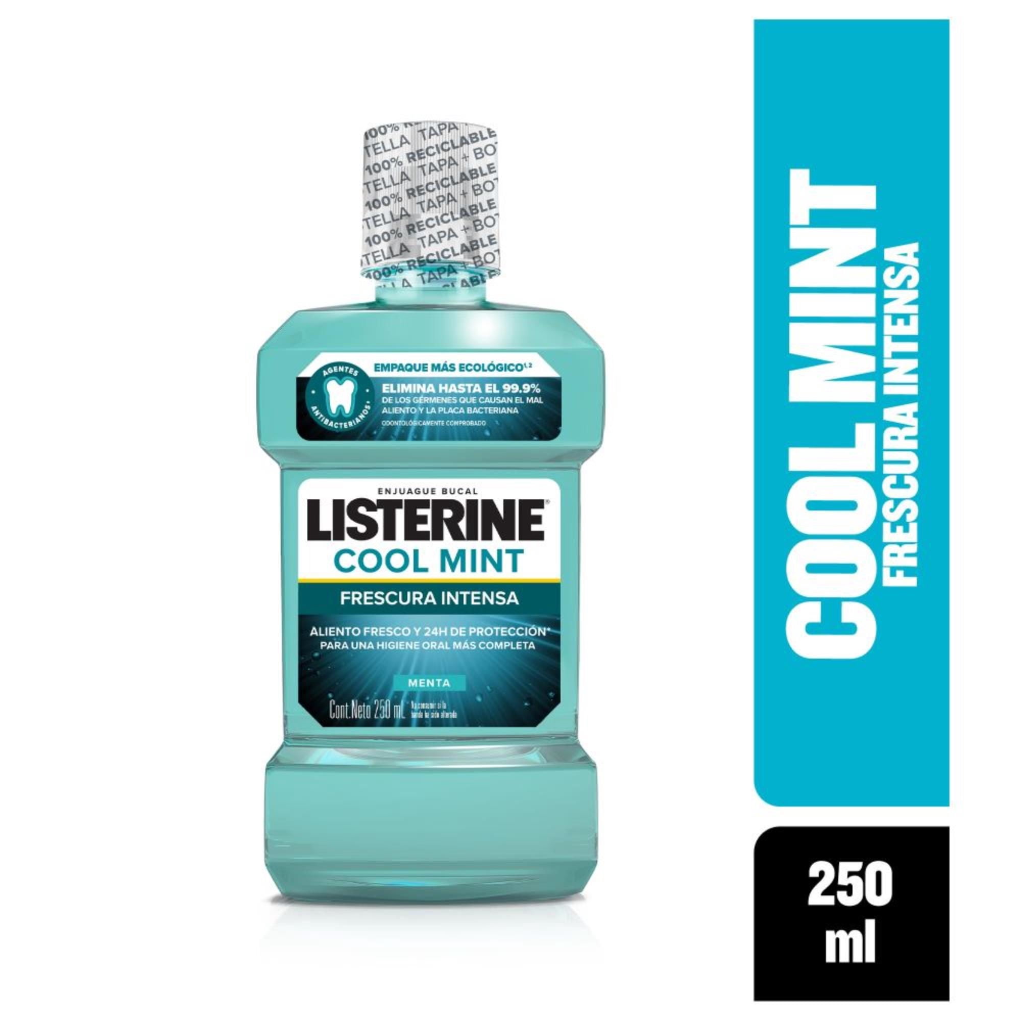 Enjuague Bucal Cool Mint Frescura Intensa 250 ml Listerine