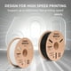 thumbnail image 2 of Filamento para impresora 3D ELEGOO Rapid PLA Plus de 1,75 mm, color beige, 1 kg, 2 of 3