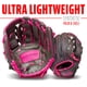 thumbnail image 2 of Guante De Béisbol Shok Sorb Kids 10 5 Rosa, 2 of 9