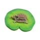 thumbnail image 1 of Escultura Simulada De Tortugas Posadas Sobre Hoja De Loto De 10 X 3,5 Cm Para Piscina, 1 of 5