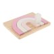 thumbnail image 2 of Bloques Apilables De Madera Para Construir Con Forma De Arcoíris, Juguetes Educativos Para Ni?os Peque?os, Color Rosa, 2 of 5