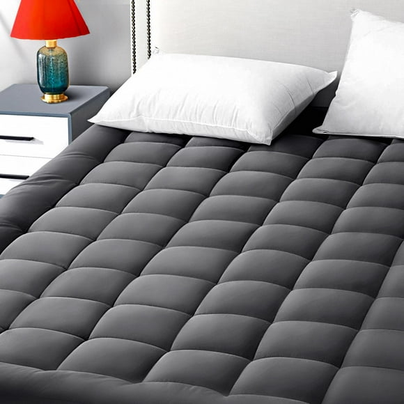 Funda de colchón EASELAND California King 180x210 cm gris oscuro