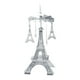 thumbnail image 2 of Estatuilla De La Torre Eiffel Portavelas Giratorio Ornamento Decoración Encantadora Torre Colgante Duradera, 2 of 3