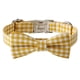 thumbnail image 1 of Collar de perro de cola pequeña con lazo, pajarita cómoda para perro, collar de perro con pajarita, collar de perro ajustable, 1 of 5